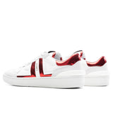 Clay Low Top Sneakers - White/Red