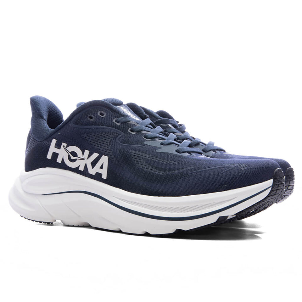 Clifton 10 - Navy/White