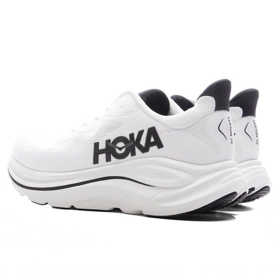 Clifton 10 - White/Black