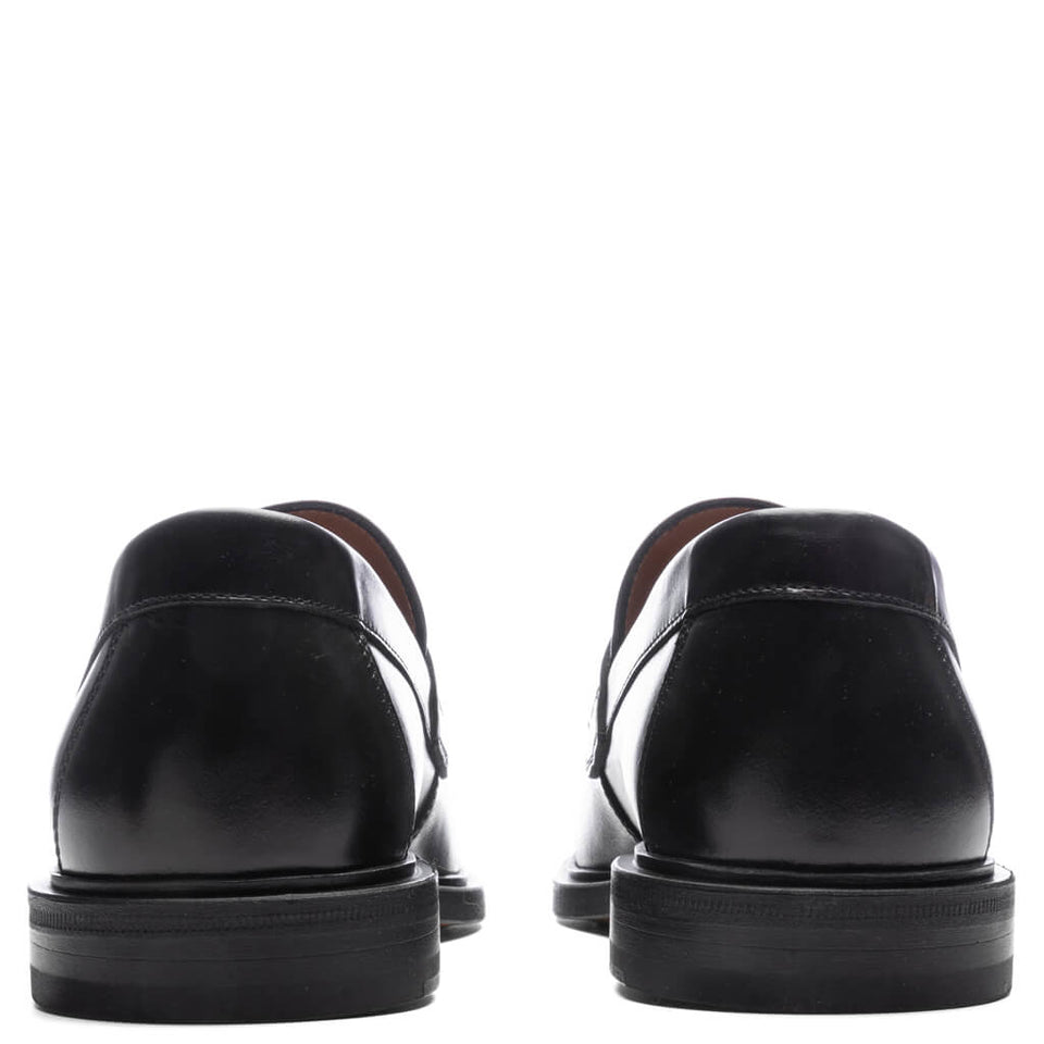 Loafer in Leather Sole - Black