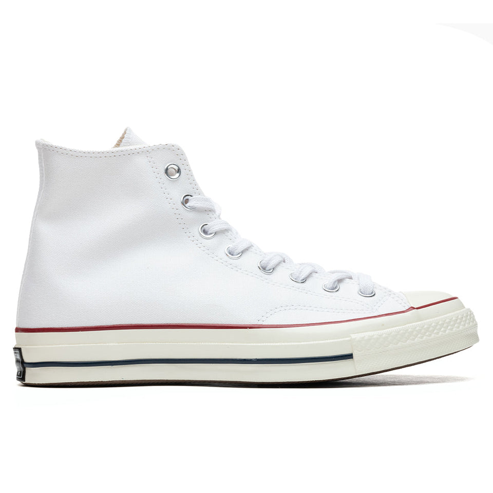 Chuck '70 Hi - White/Garnet/Egret