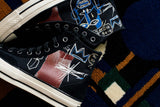Converse x Jean-Michel Basquiat Chuck 70 Hi - Black/Multi/Egret
