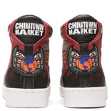 Converse x Chinatown Market Pro Leather Hi - Garnet/Black/Hyper Royal