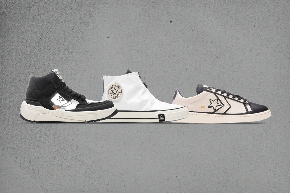 Converse x Joshua Vides Weapon CX Hi - Black/Clear/Rutabaga