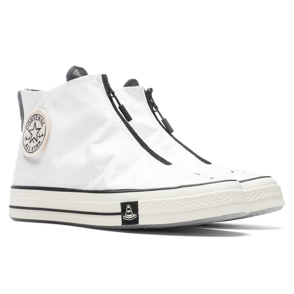 Converse x Joshua Vides Chuck '70 Hi - White/Black/Black