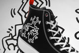Converse x Keith Harring Run Star Hike Hi - Black/White/Red