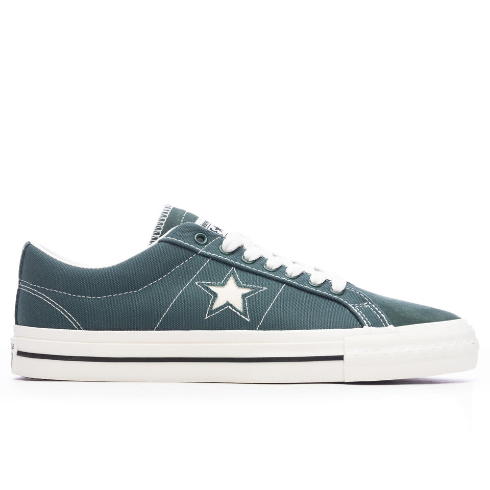 Converse x This is Never That One Star Pro Ox - Trekking Green/Black/White