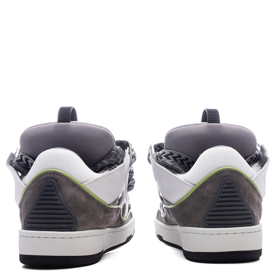 Curb Sneakers - White/Grey