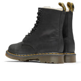 Women’s 1460 Faux Fur Lined Lace Up Boots - Black