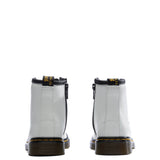 Toddler 1460 Leather Lace Up Boots - White