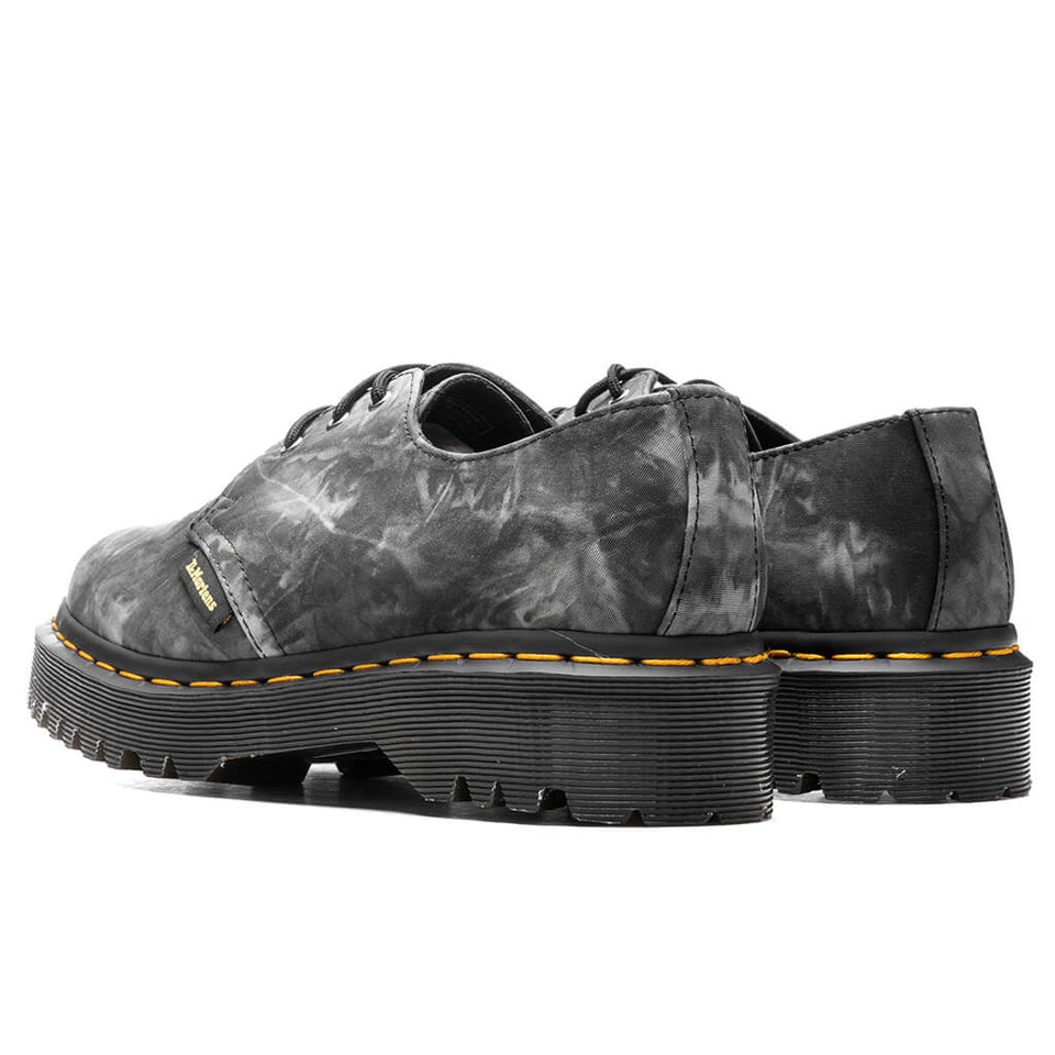 Dr. Martens x Pleasures 1461 Bex - Black/White Tie Dye