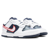 Women's Dunk Low 'Houston Comets Four-Peat' - White/University Red/Obsidian