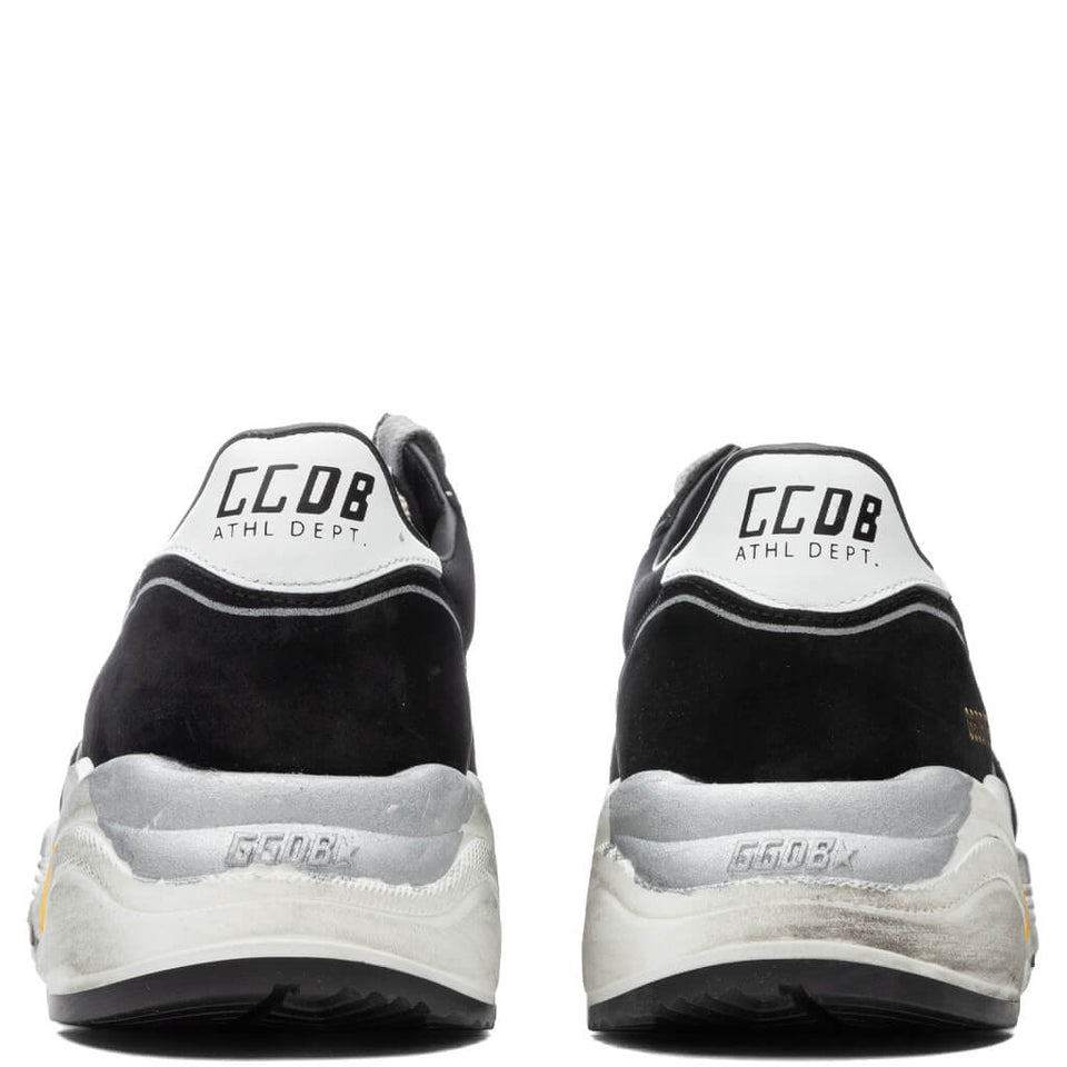 Running Sole - Black/Silver