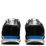 Running Sole Nylon - Black/Silver/White