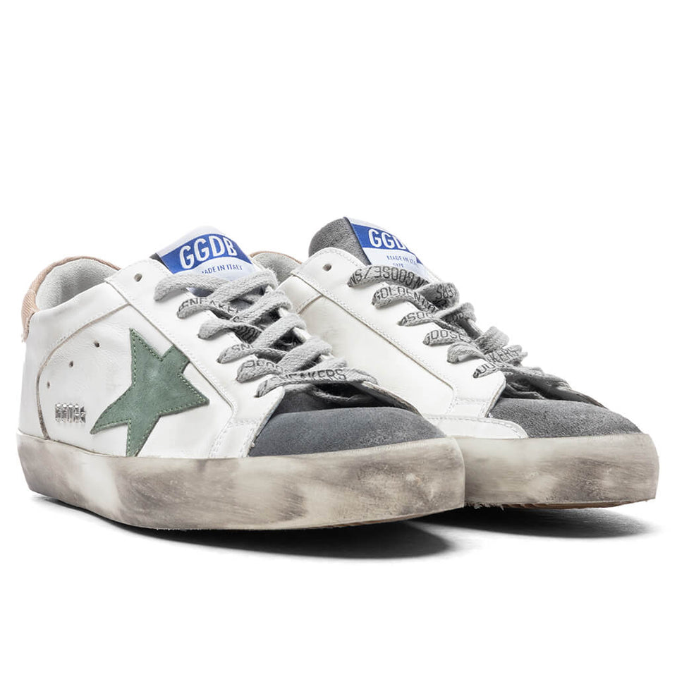 Super-Star Sneakers - White/Dark Grey