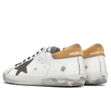 Super-Star Sneakers - White/Drill Green/Brown