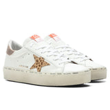Women's Hi-Star - White/Cream Light Brown Giraffe