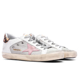 Women's Super-Star - Light Silver/Beige/Black Leopard