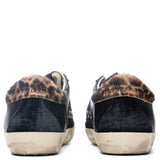 Women's Super-Star Sneakers - Black/Gold