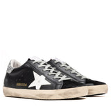 Women's Super-Star Sneakers - Black/White/Silver