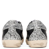 Women's Super-Star Sneakers - Black/White/Silver