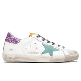 Women's Super-Star Sneakers - Ice/White/Aquamarine/Pink