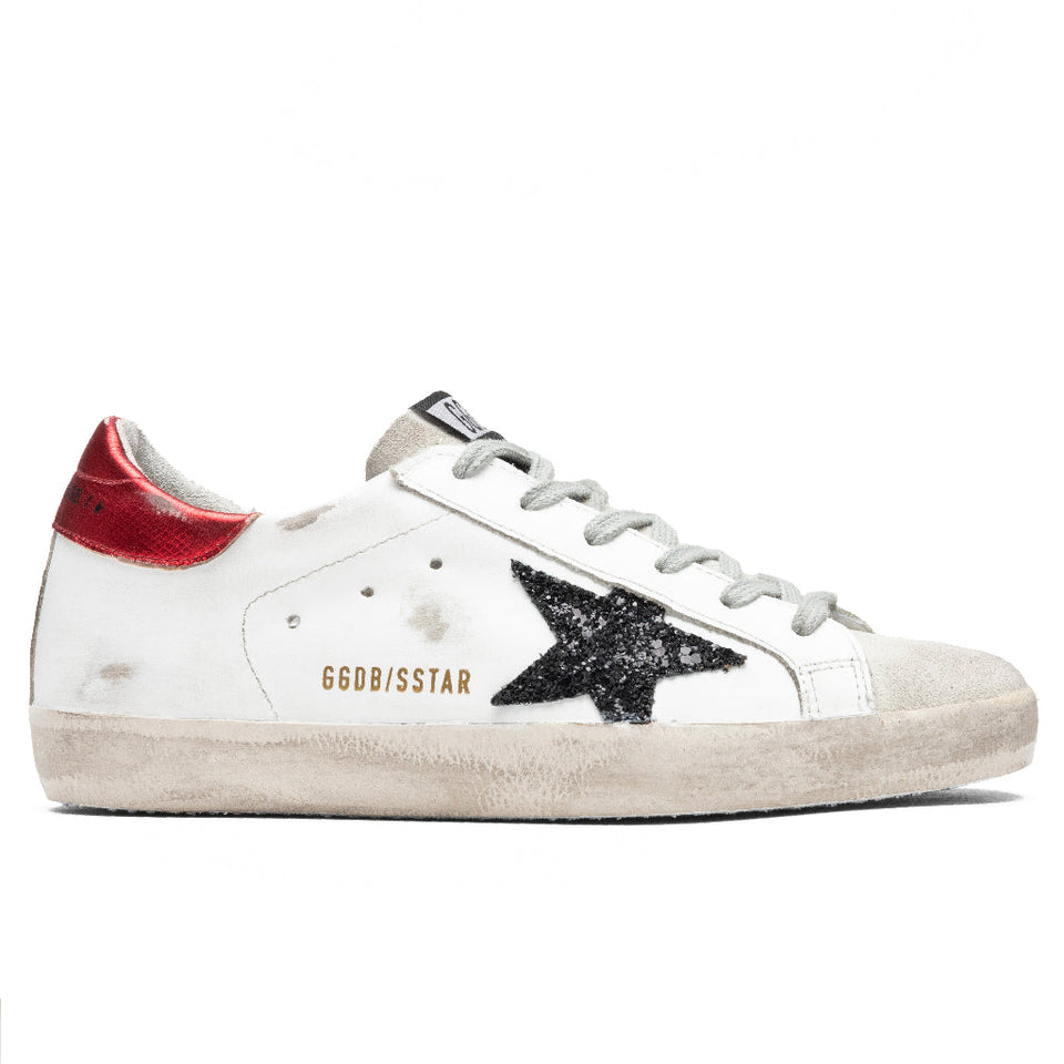 Women's Super-Star Sneakers - White/Ice/Black/Red