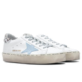 Women's Hi Star - White/Powder Blue/Cream Leopard