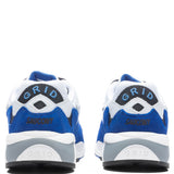Grid Shadow 2 - White/Blue