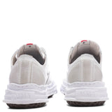 Hank Low OG Sole Brushed Shrink Leather - White