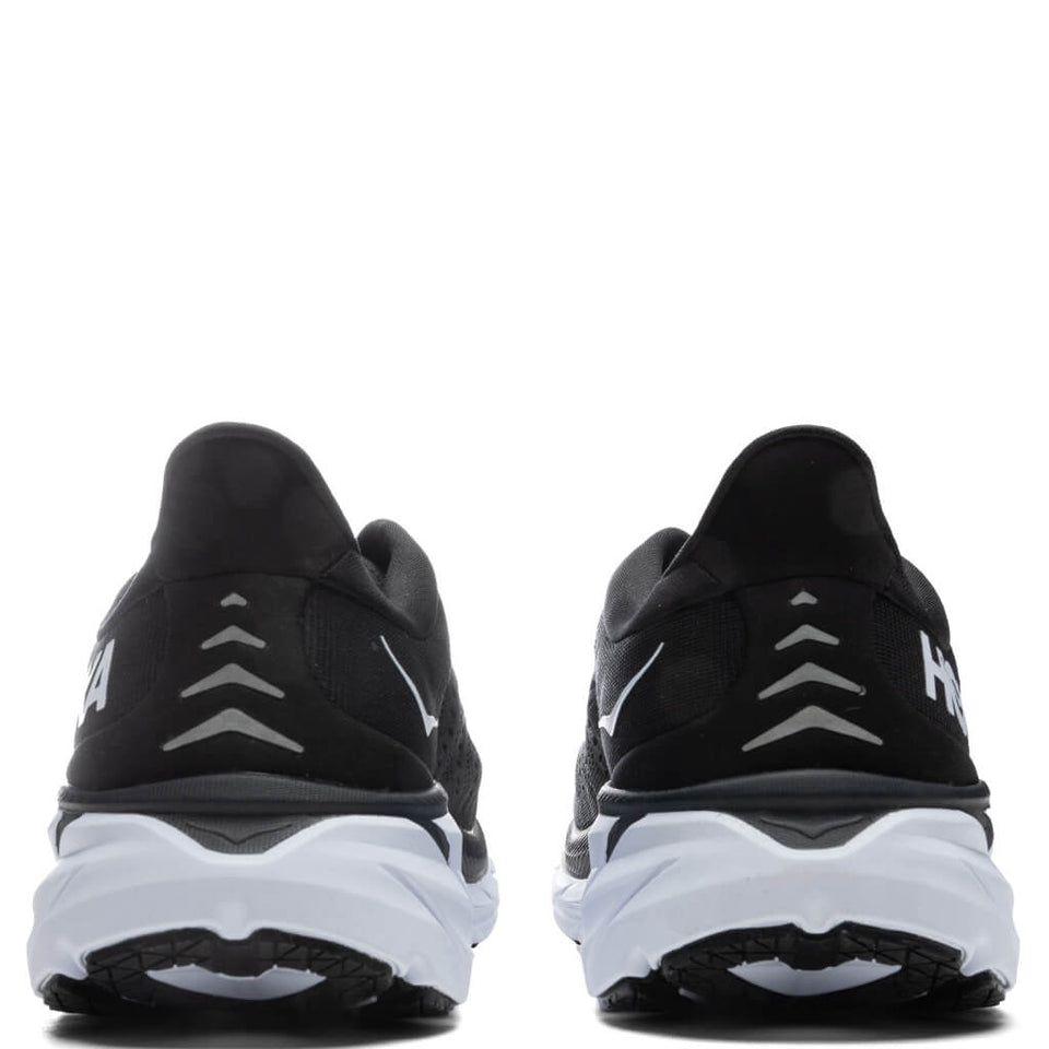 Clifton 8 - Black/White
