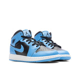 Air Jordan 1 Mid (GS) - University Blue/Black/White