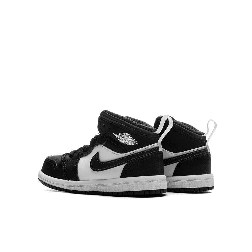 Jordan 1 Mid (TD) - Black/Off Noir/Summit White