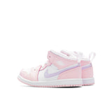 Jordan 1 Mid (TD) - Pink Wash/Violet Frost/White