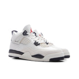 Air Jordan 4 Retro OG 'Flight Club' (PS) - Sail/Black/University Red