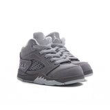 Air Jordan 5 Retro 'Wolf Grey' (TD) - Light Graphite/White/Wolf Grey