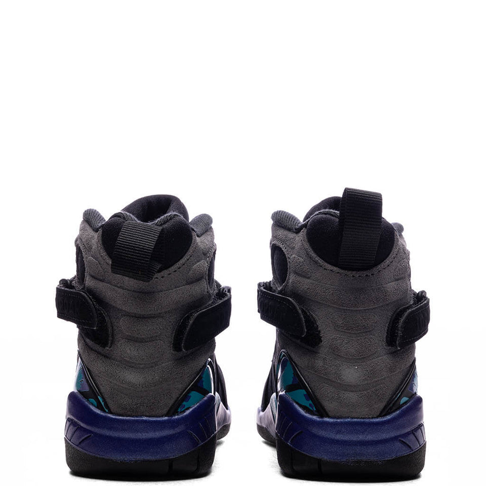 Air Jordan 8 Retro 'Aqua' (PS) - Black/Multi Color