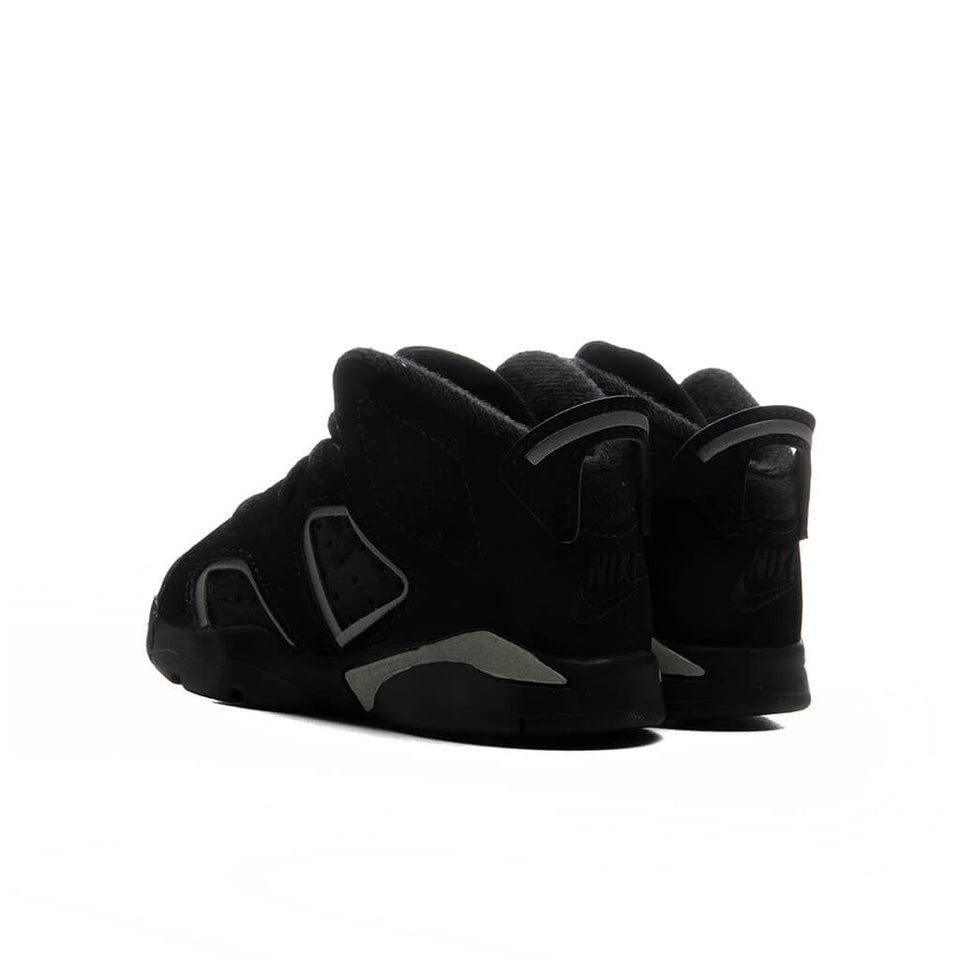 Air Jordan 6 Retro 'Cap and Gown' (TD) - Black/Reflect Silver/Black