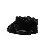 Air Jordan 6 Retro 'Cap and Gown' (TD) - Black/Reflect Silver/Black