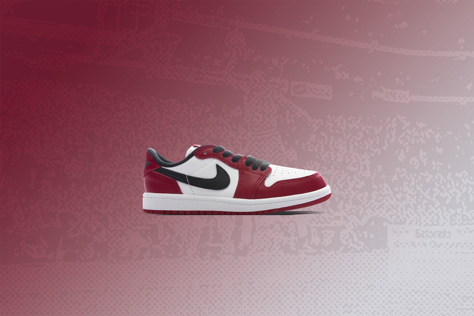 Air Jordan 1 Retro Low OG 'Chicago' (PS) - Varsity Red/Black/Summit White