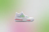 Air Jordan 4 Retro 'Valentine's Day' (PS) - White/Medium Soft Pink/Half Blue