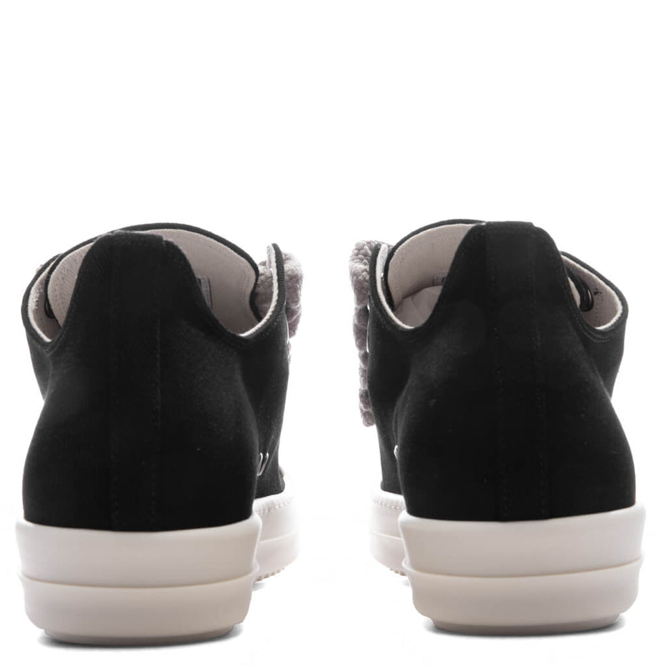 Jumbolace Low Sneaks - Black/Milk