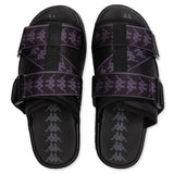 222 Banda Mitel 1 Sandals - Black/Grey DK