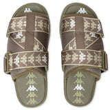 222 Banda Mitel 1 Sandals - Green Olive/Green Sage