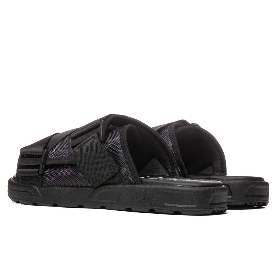 222 Banda Mitel 4 Sandals - Black/White