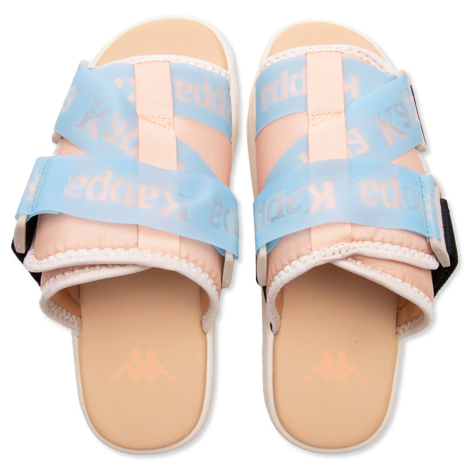 Authentic Mitel 1 Sandals - Light Beige/Azure