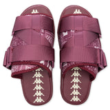 Authentic Nuuk 1 Sandals - Burgundy/Light Beige