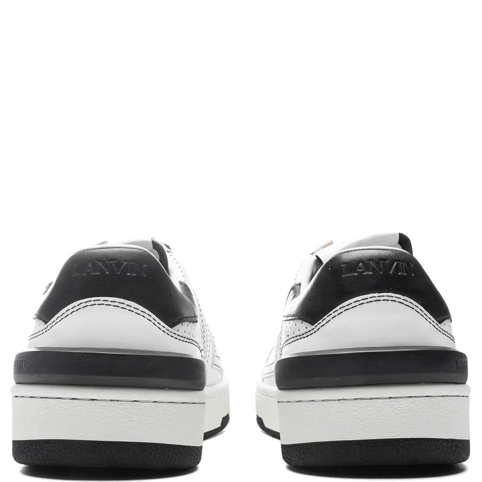 Clay Low Top Sneakers - White/Black
