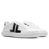 Glen Low Top Sneakers - White/Black