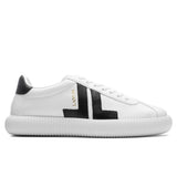 Glen Low Top Sneakers - White/Black